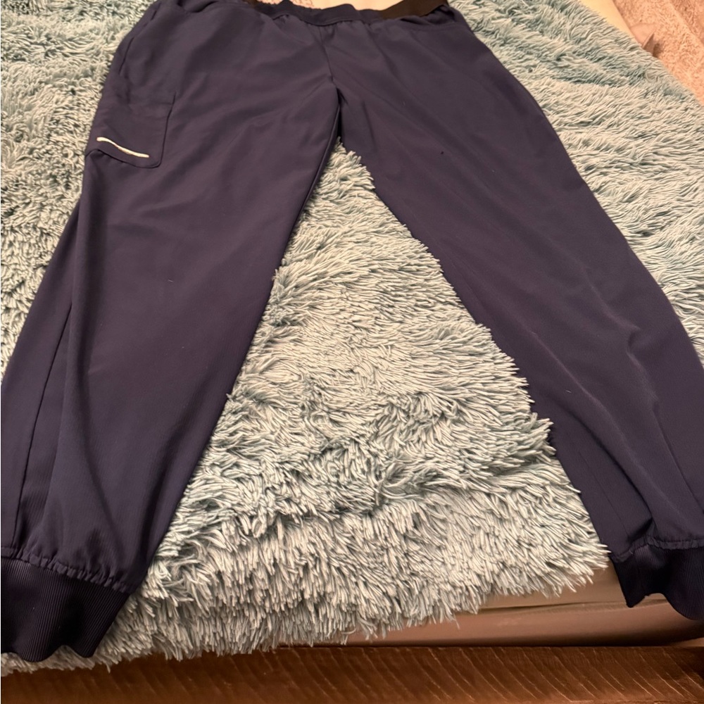 Navy Blue Jogger Pants